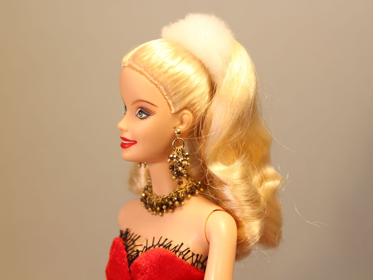 Christmas Doll Close-up